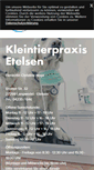 Mobile Screenshot of kleintierpraxis-etelsen.de
